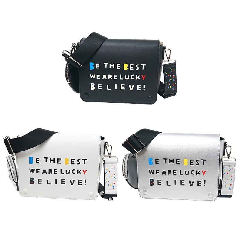 ショルダーバッグ MARCE Shoulder Bag ロゴ Gwon Shin Hong コラボ メンズ レディース 韓国 09l1210cbk 09l1210cbs 09l1210cbh ラッピン