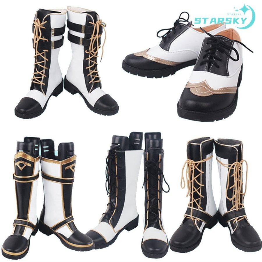 【即纳.人気商品】あんさんぶるスターズ!　Knights　朱桜司　月永レオ　瀬名 泉　朔間 凛月 　コスプレ靴　シューズ　靴　コスチューム　イベント　ハロウィン　クリスマス