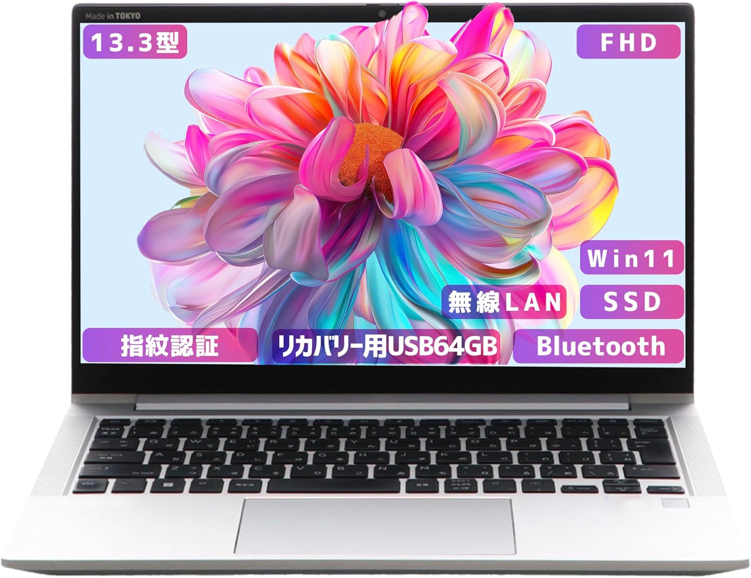 ノートパソコン windows11 PROBOOK 430G8 Corei5-11 世代 カメラ内蔵 メモリ16GB, SSD256GB【超軽量13.3インチoffice 2021】中古ノートPC