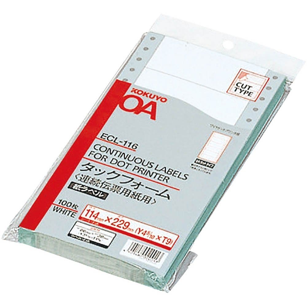 （まとめ買い）タックフォーム Y4.5XT9 6片 100枚 ECL-116 [x3]