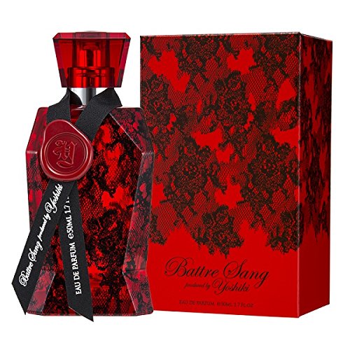 【X JAPAN YOSHIKI プロデュース】バトゥ サン プロデュースド バイ ヨシキ オードパルファム 50ml Battre Sang produced by YOSHIKI
