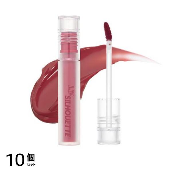 アイムミミ リップシルエットグロスティント 03ダンディブリック 4g 10個セット