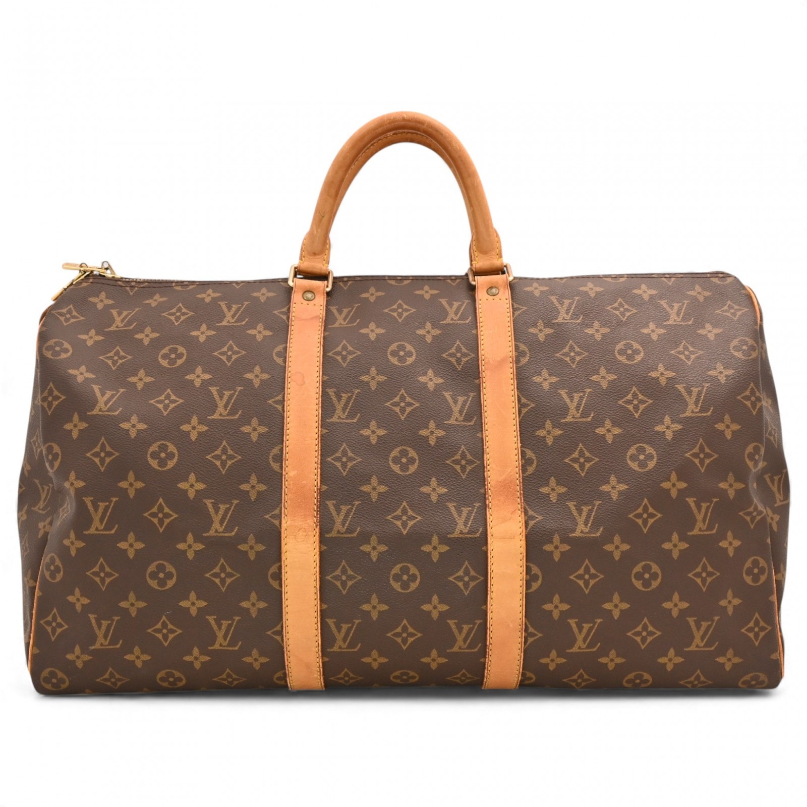 ルイヴィトン モノグラム キーポル50 ボストンバッグ Bランク lv4242dd