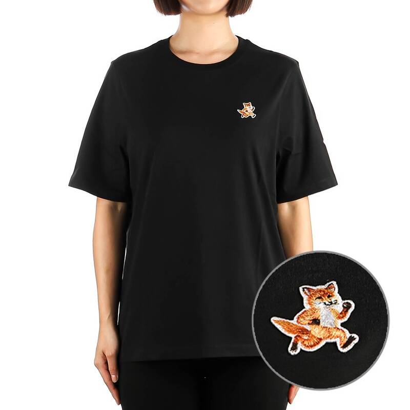 レディース スピーディフォックス 半袖Tシャツ (MW00119KJ0008 BLACK) 24FW