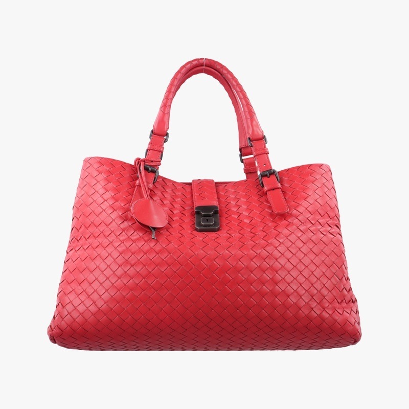 ローマ イントレチャートレッドラムスキンB02596044Z中古