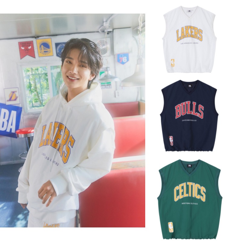 【NBAジョシュア 】SEVENTEEN　nba joshuaノースリーブメッシュTシャツCHICAGO WOVEN ARCHED LETTERING SLEEVELESS 10,054円