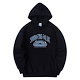 SHAKING BLUE HOODIE BLACK