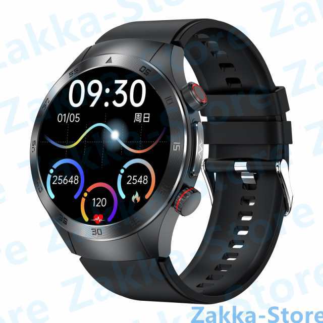 スマートウォッチE800 2024最新作AMOLEDスクリーン 日本製センサー 通話 ECG心電図 高精度心拍数 体温 血中酸素測定 IP68防水 血糖 血中酸素 血圧 脂質 SOS 56 11,298円