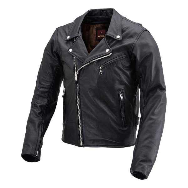 レザー ジャケット XL メンズ ブラック ダブルライダースジャケット DL-003 17815