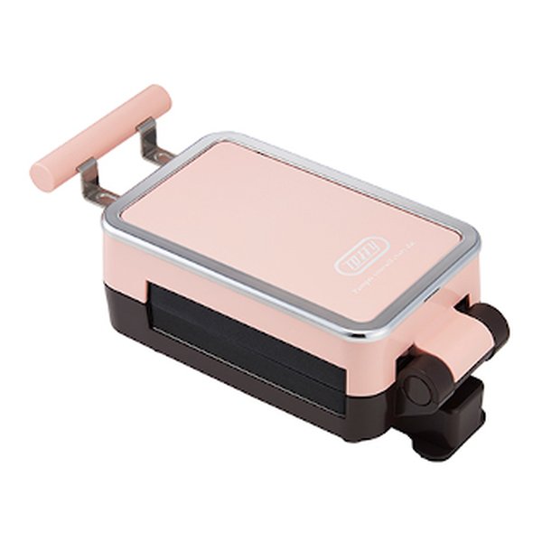 Toffy クォーターホットサンドメーカー シェルピンク K-HS6-SP