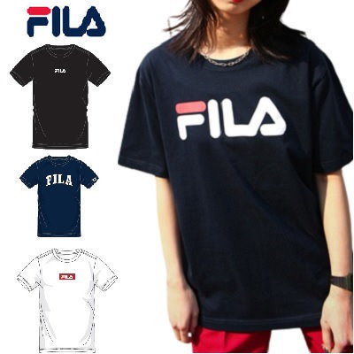 【FILA】2024年新作　半袖Tシャツ　レディース　メンズ　吸水速乾　カットソー　412-358