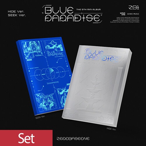 SET商品 ZEROBASEONE ミニ 5集 BLUE PARADISE 2種セット 韓国アイドル