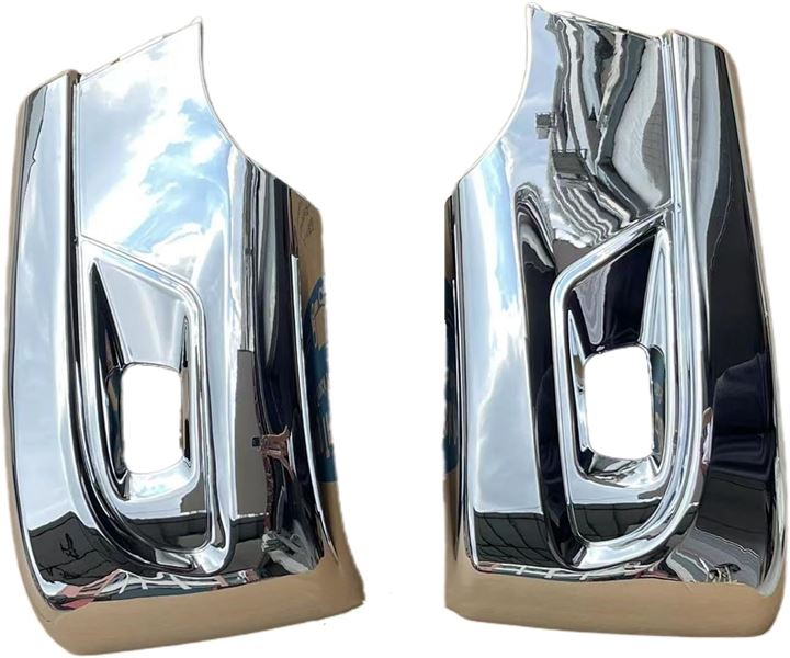 三菱 ふそう 新型 20 キャンター 2トン 標準 メッキ バンパーコーナー 左右セット 交換タイプ 令和2年11月～