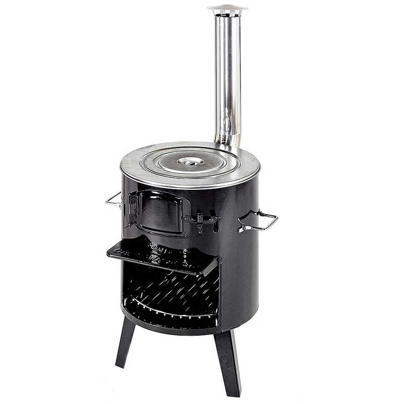 キャプテンスタッグ　アウトドア用品KAMADO かまど 煙突ストーブ (幅450×奥行550×高さ950mm)　UG-11