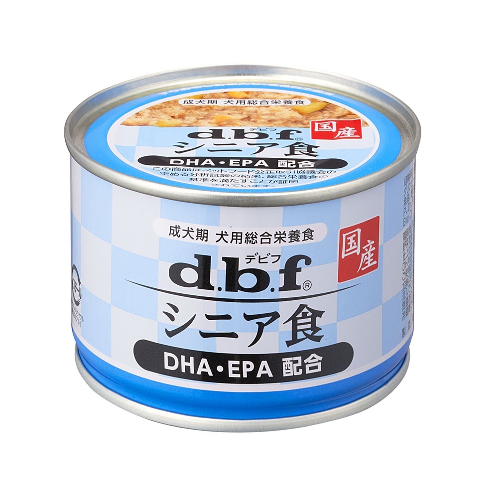 （まとめ買い）デビフペット シニア食 DHA/EPA配合 150g 犬用フード [x24]