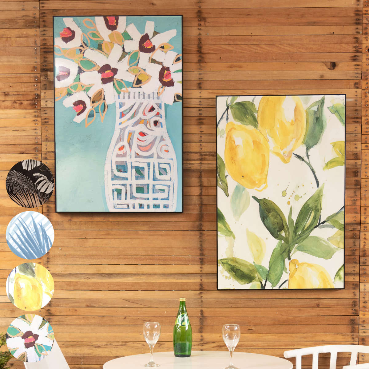 アートパネル 60x90cm 植物 グラフィックパネル デザインボード 抽象 モダン フレーム付き 絵画 絵 アート インテリア 壁掛け 玄関 花 おしゃれ イラスト 飾り リビング 額