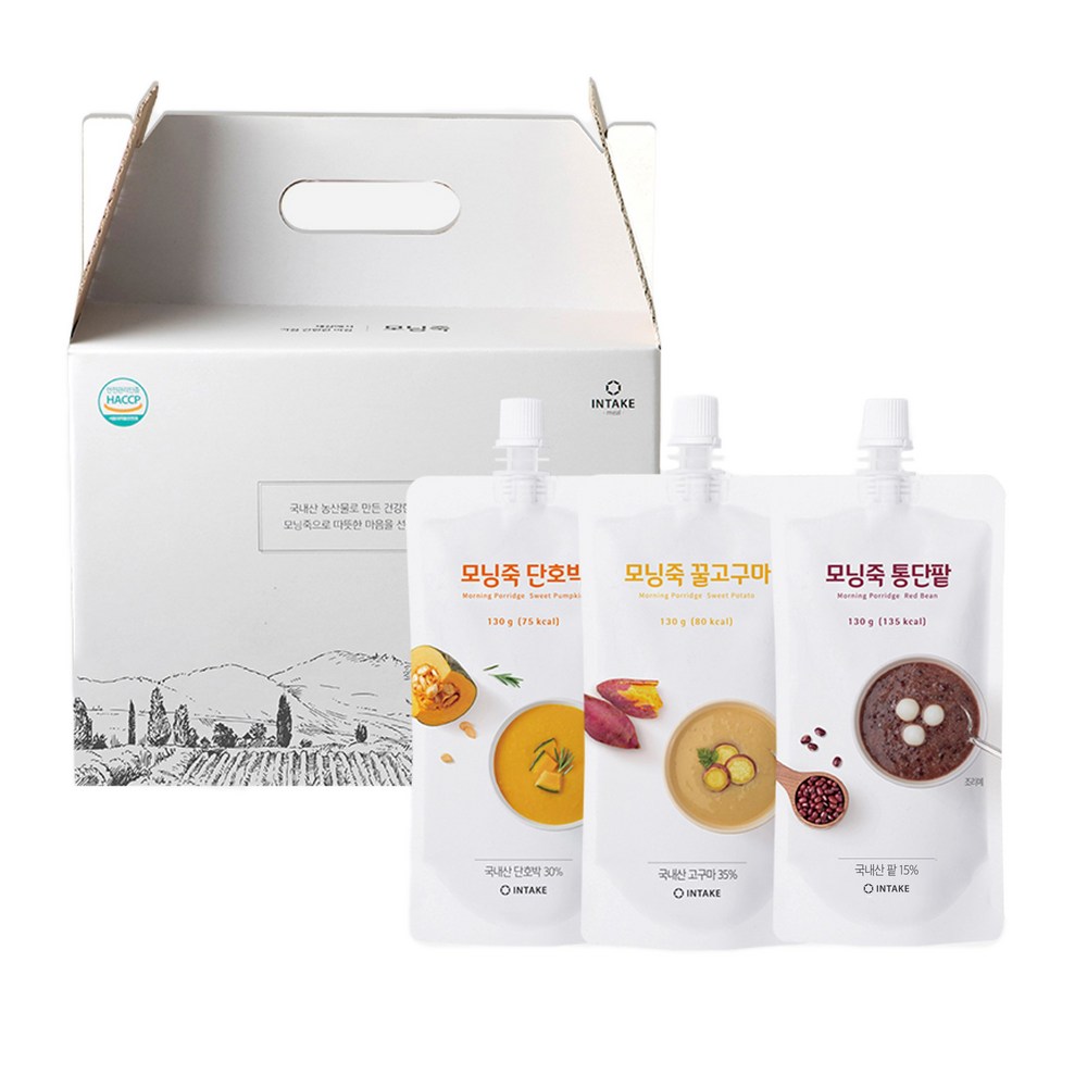 インテイクモーニングジュック3種×7pセット2.73kg1セット