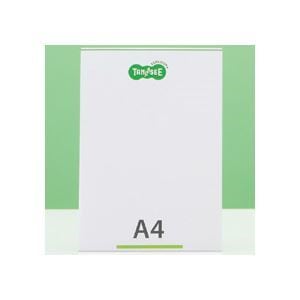 （まとめ） TANOSEE 再生PETサインスタンド 片面用 A4タテ 1個 [x10セット]