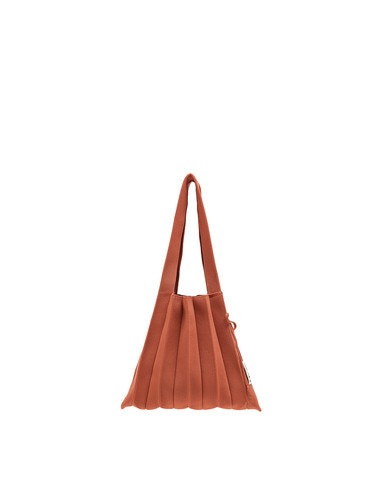 JOSEPH&STACEY公式 ニットバッグ Lucky Pleats Knit S Burnt Peach