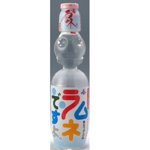 ハタ鉱泉 ハタPETラムネですよ シール付250ml*30本