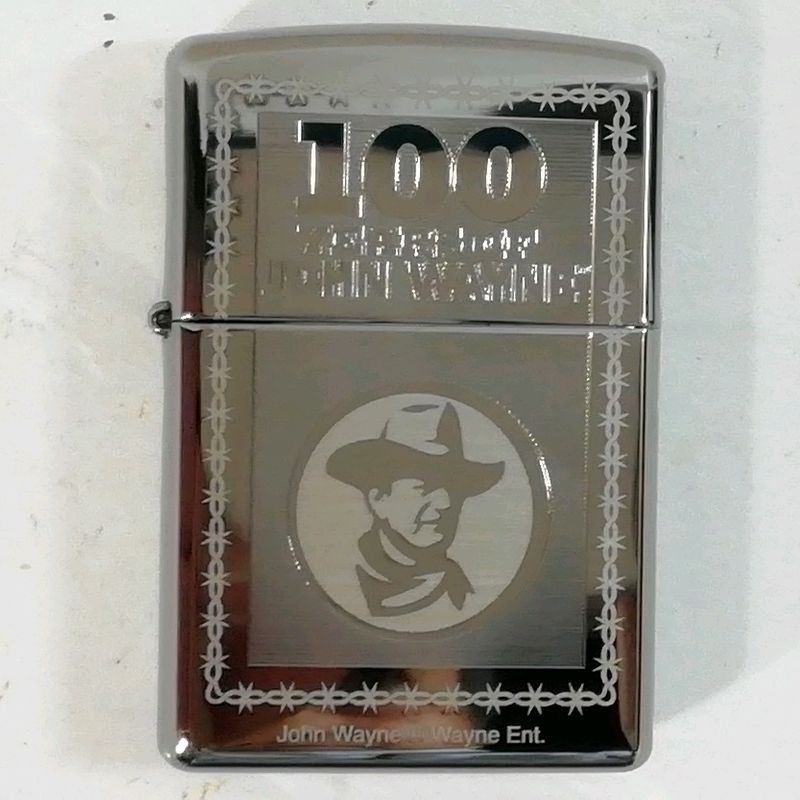 【未使用品】ZIPPO ジョン・ウェイン生誕100周年記念 5000個限定メール便でお送りします【代引き不可】