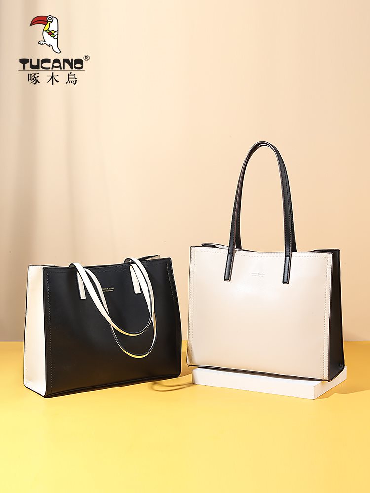 キツツキハンドバッグ女性2020新しい大容量ショルダーバッグファッション女性バッグ潮トートバッグ女性カジュアルバッグ