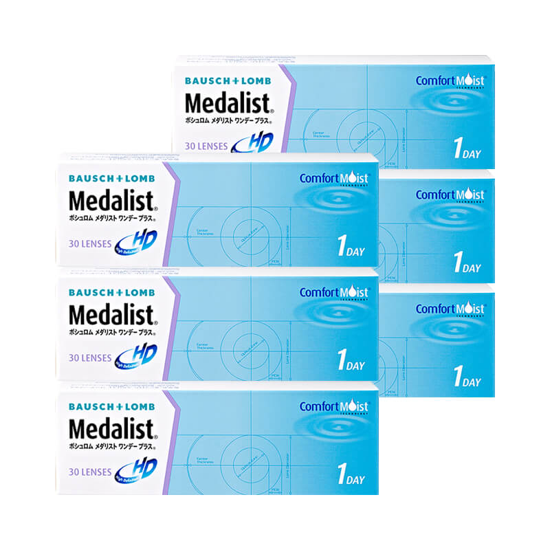 30枚入 [ 6箱 ] メダリスト ワンデー プラス クリア コンタクトレンズ [ ヤマト運輸 ]