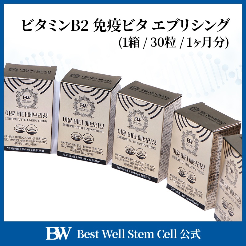 ビタミンB2 免疫ビタ エブリシング (1箱 / 30粒 / 1ヶ月分)