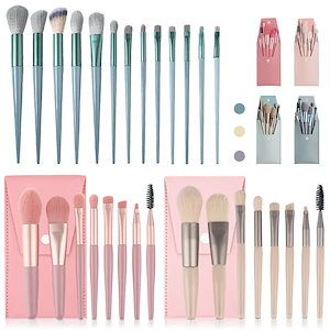 80セットメイクブラシ 8 本セット ミニ ソフトヘア アイシャドウブラシ ポータブル マット 人気