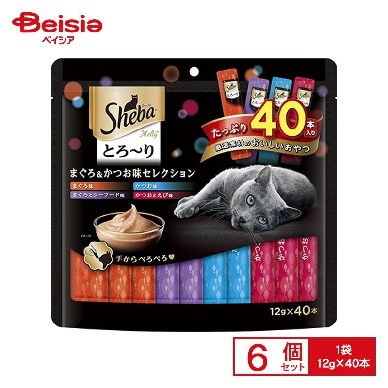 マースジャパンリミテッド メルティまぐろ＆かつお味セレクション12g ×6個