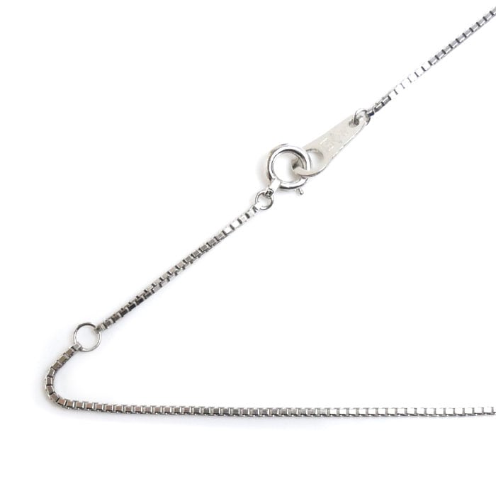Pt850プラチナ ネックレス ベネチアン 3.9g 40cm レディース 中古