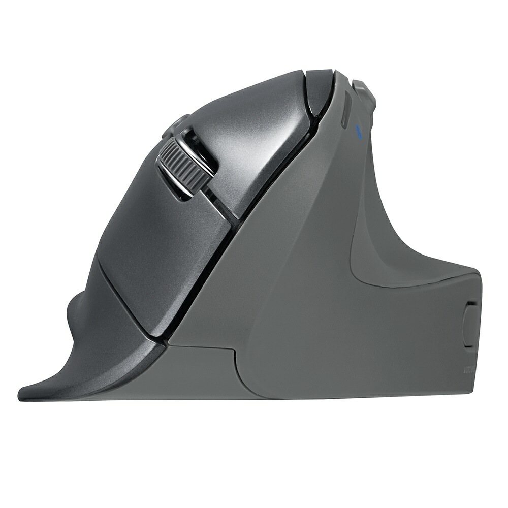 （まとめ買い）高速スクロール Bluetooth5.0 エルゴノミクス5ボタン BlueLEDマウス グレー MUS-BKF177GY [x3] 15,253円