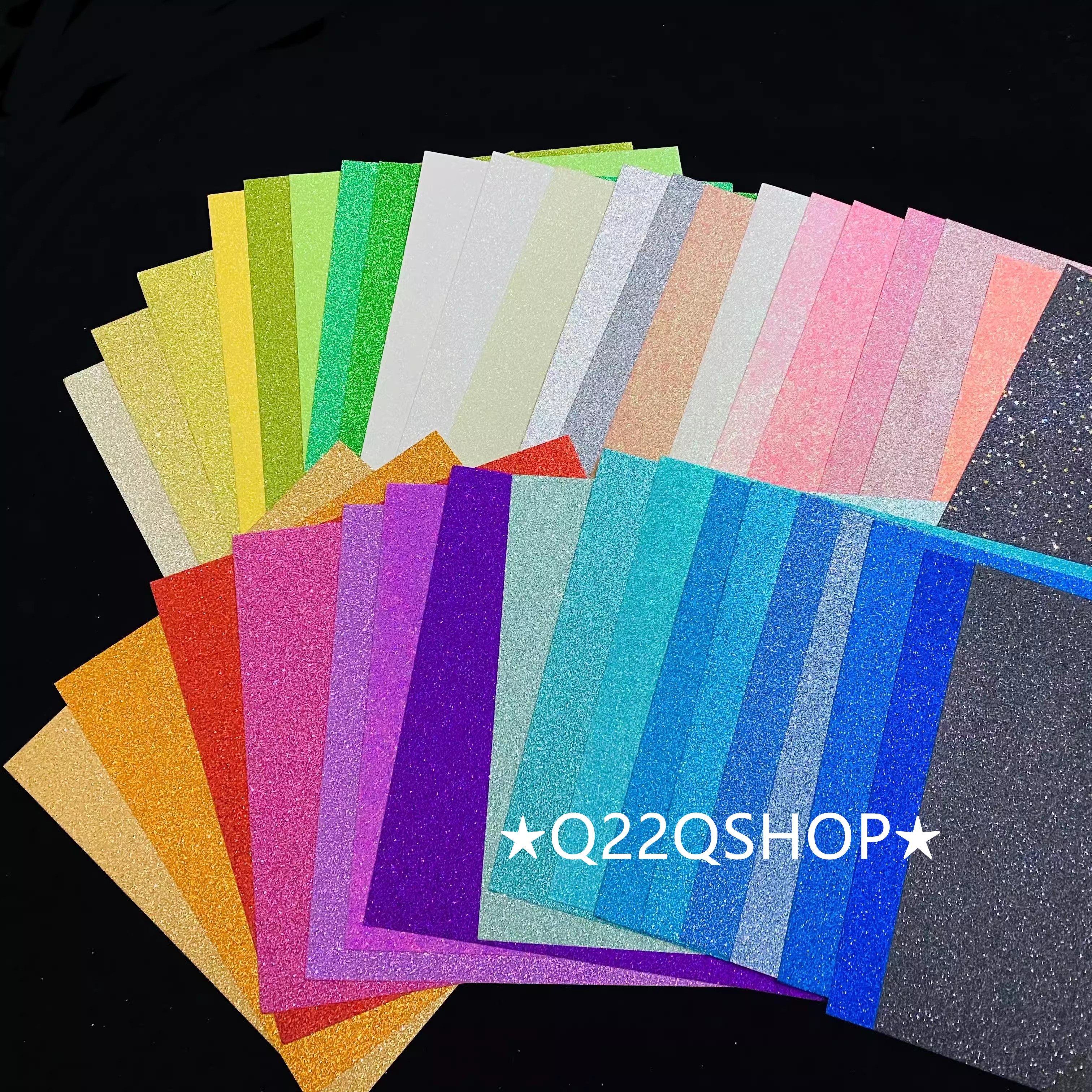 Qoo10] グリッターシート A4 EVA 光反射