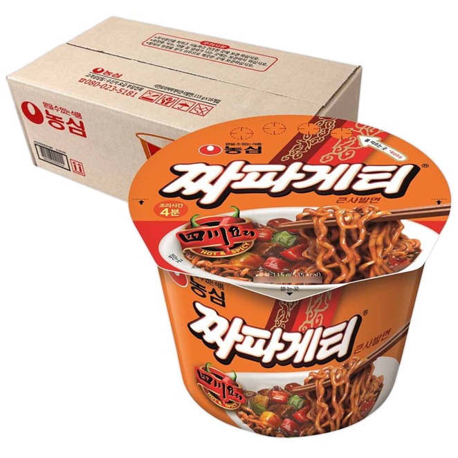 （TF013）農心四川チャパゲティ大きなサバルミョン/韓国配送/ラーメン