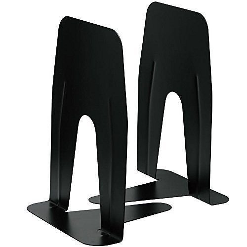 （まとめ買い）ブックエンド 超特大 A4 ぴったりサイズ 黒 DA-5813-D [x3]