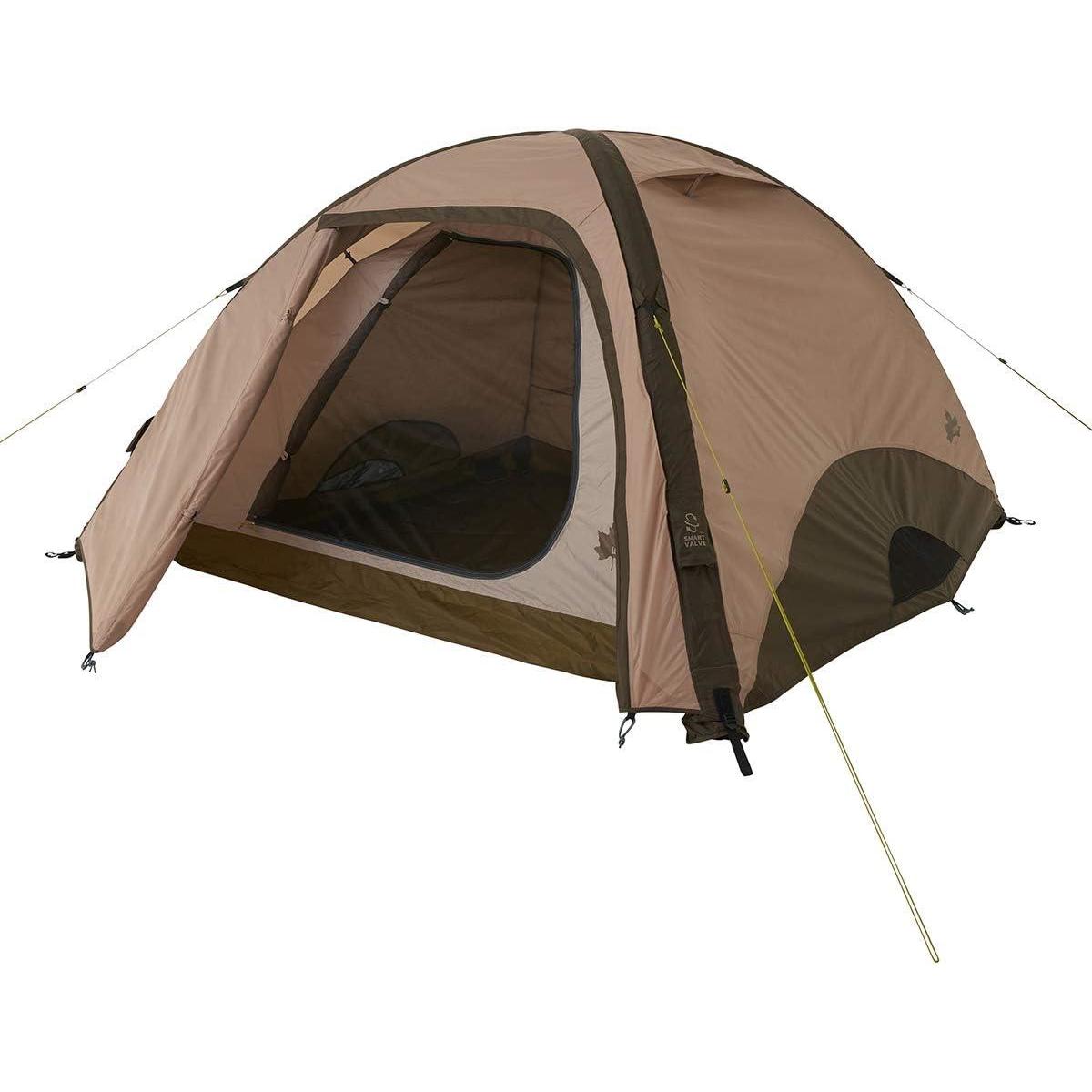 ロゴス LOGOS Tradcanvas エアマジック ドーム M-BJ 71805570 エアテント エア注入式 専用バッグ付 テント アウトドア