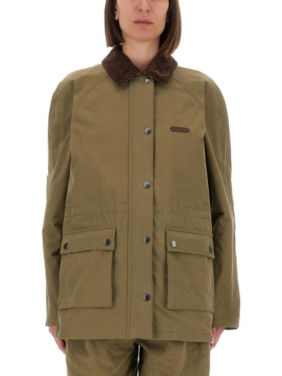MOSCHINO Women Jackets 06215518 2426 Green
