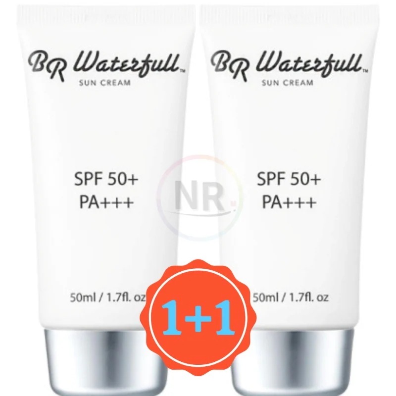 1+1 ビアルウォータープル 日焼け止め SPF50 + PA +++ 50ml 鎮静 弾力 保湿 活力