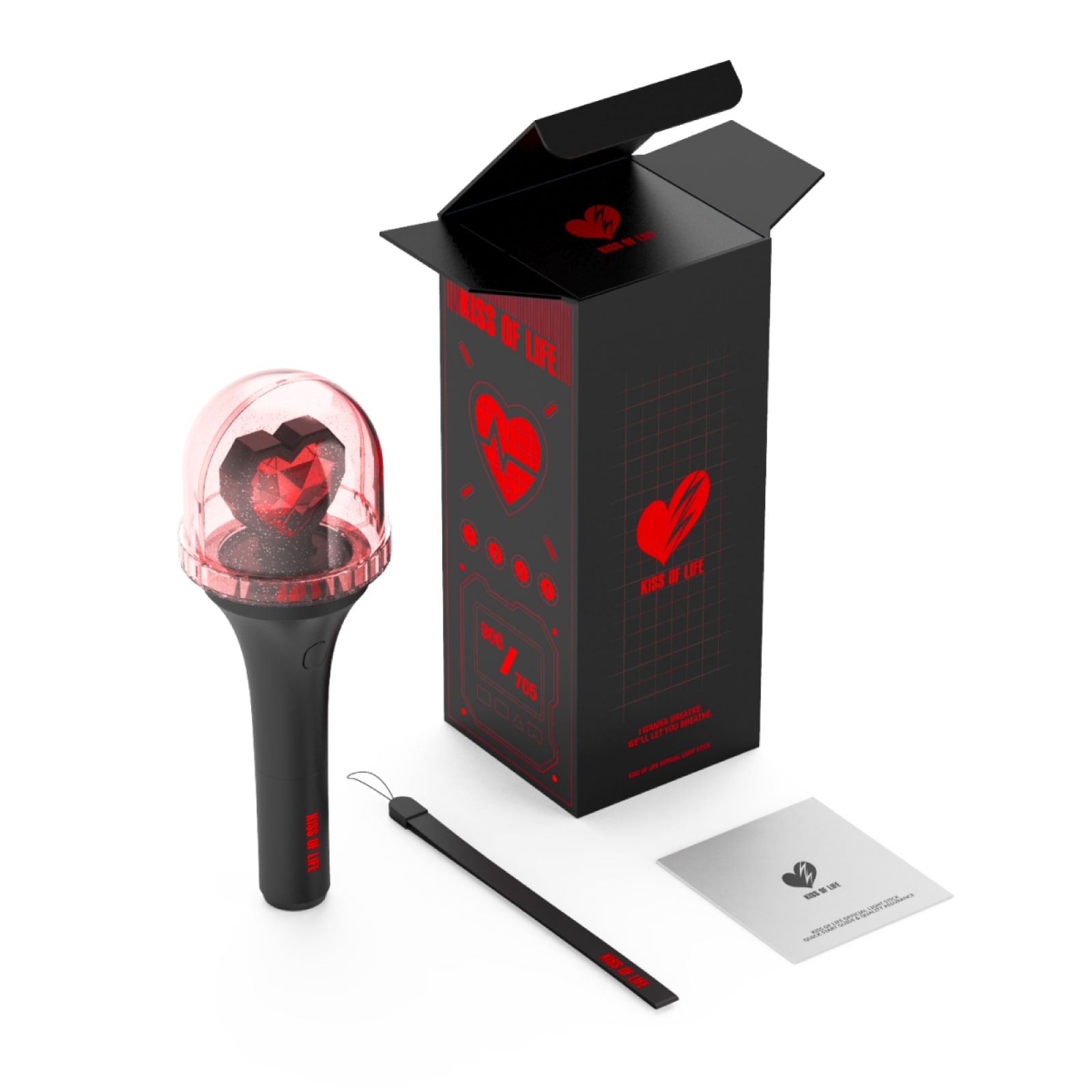 【イベント】 KISS OF LIFE - OFFICIAL LIGHT STICK + PHOTO CARD