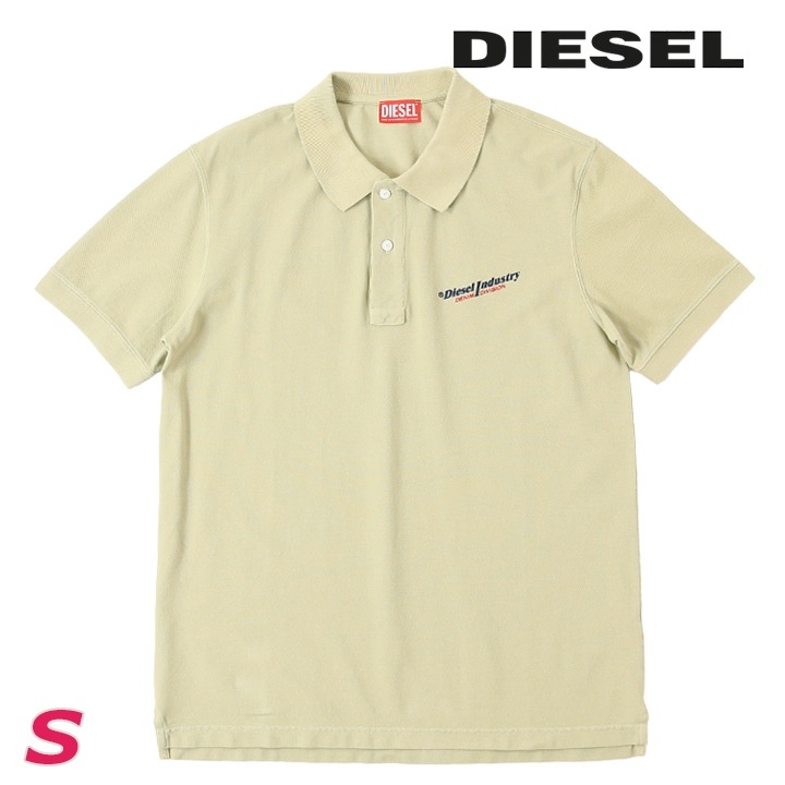 半袖ポロシャツ メンズ T-SMITH-IND ロゴプリント 鹿の子 die-m-t-f4-29e