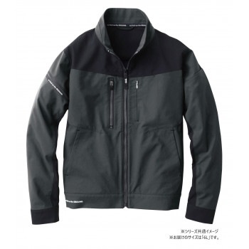 桑和 8042-00 長袖ブルゾン 6Lサイズ チャコールグレー（23） G.G.