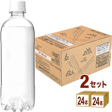 イズミック SODA (ソーダ) 天然水 強炭酸水 ラベルレス 500ml 2ケース (48本)