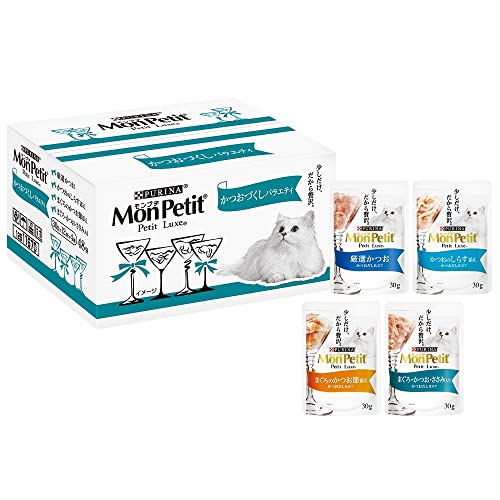 モンプチ プチリュクス パウチ かつおづくしバラエティ48袋入【Amazon.co.jp限定】 5,480円