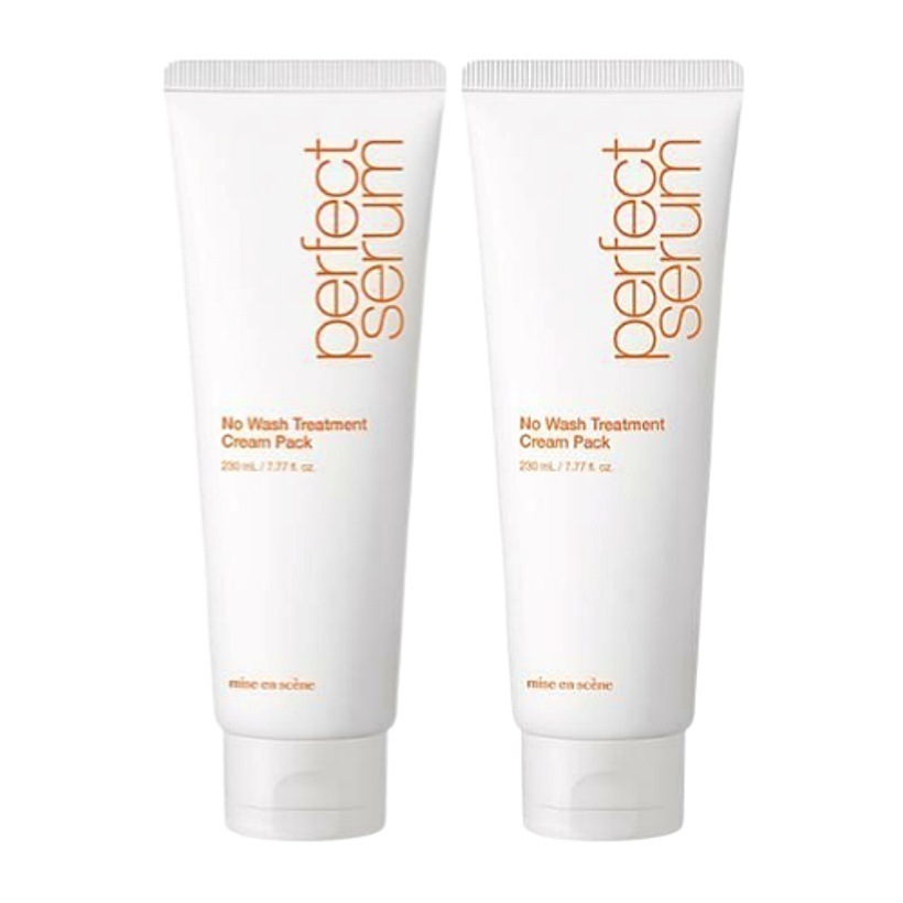 [1+1] パーフェクト ノーウォッシュトリートメント クリーム パック 230ml 2個