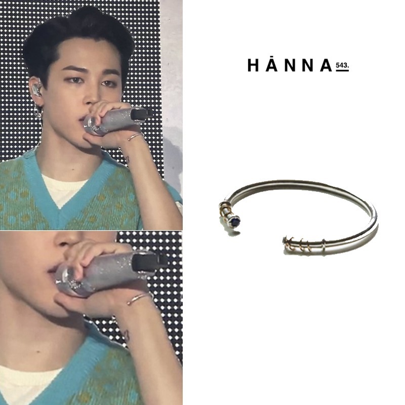 bts jimin着用 (B53) シルバーブレスレット