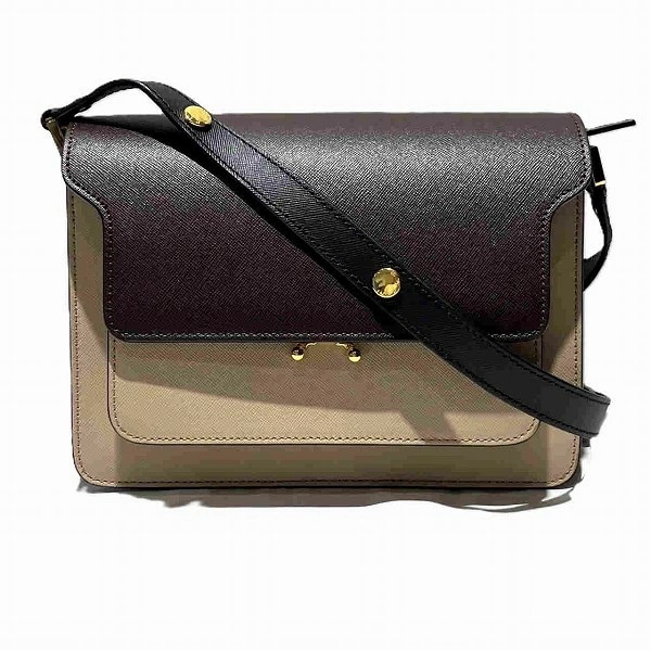 マルニ トランク SBMPN09NO5LV520 バッグ ショルダーバッグ ハンドバッグ【中古】