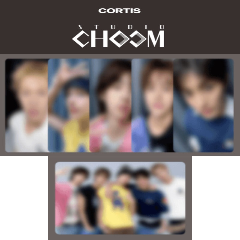 [STUDIO CHOOM 5ea/1set] The 1st EP [COLOR OUTSIDE THE LINES][no album,only photocard]