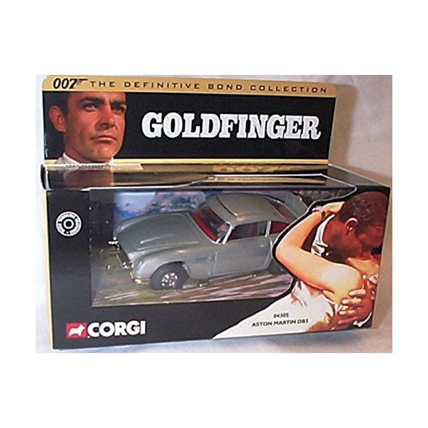 corgi james bond goldfinger aston martin DB5 car the definitive collection 1:36 scale diecast model