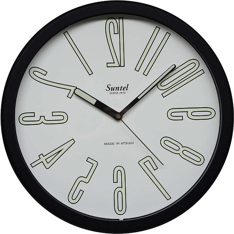 さんてる　脳トレ 逆転時計 蓄光モデル　QL885N