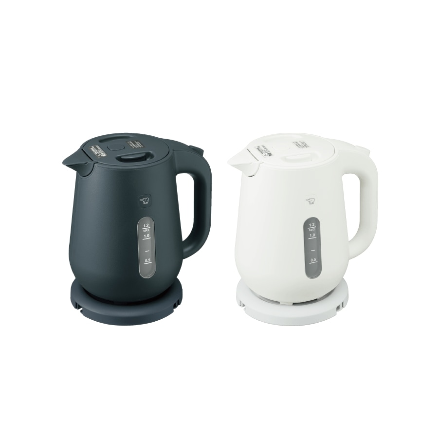 象印 ZOJIRUSHI 電気ケトル 1.2L 象印 CK-VA12 電気ポット 黒 白 おしゃれ かわいい コーヒー ブラック ホワイト